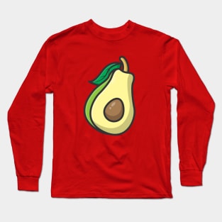 avocado fruit Long Sleeve T-Shirt